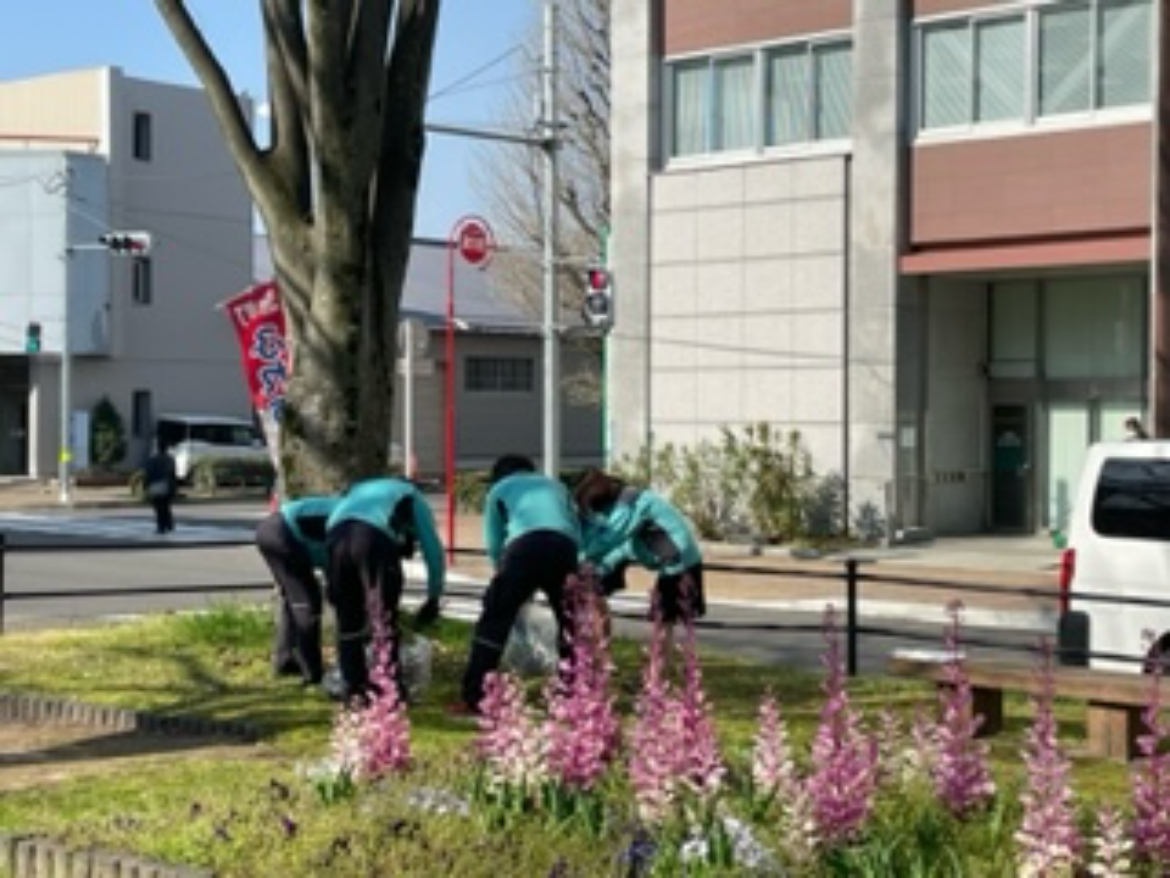 清掃活動参加の様子